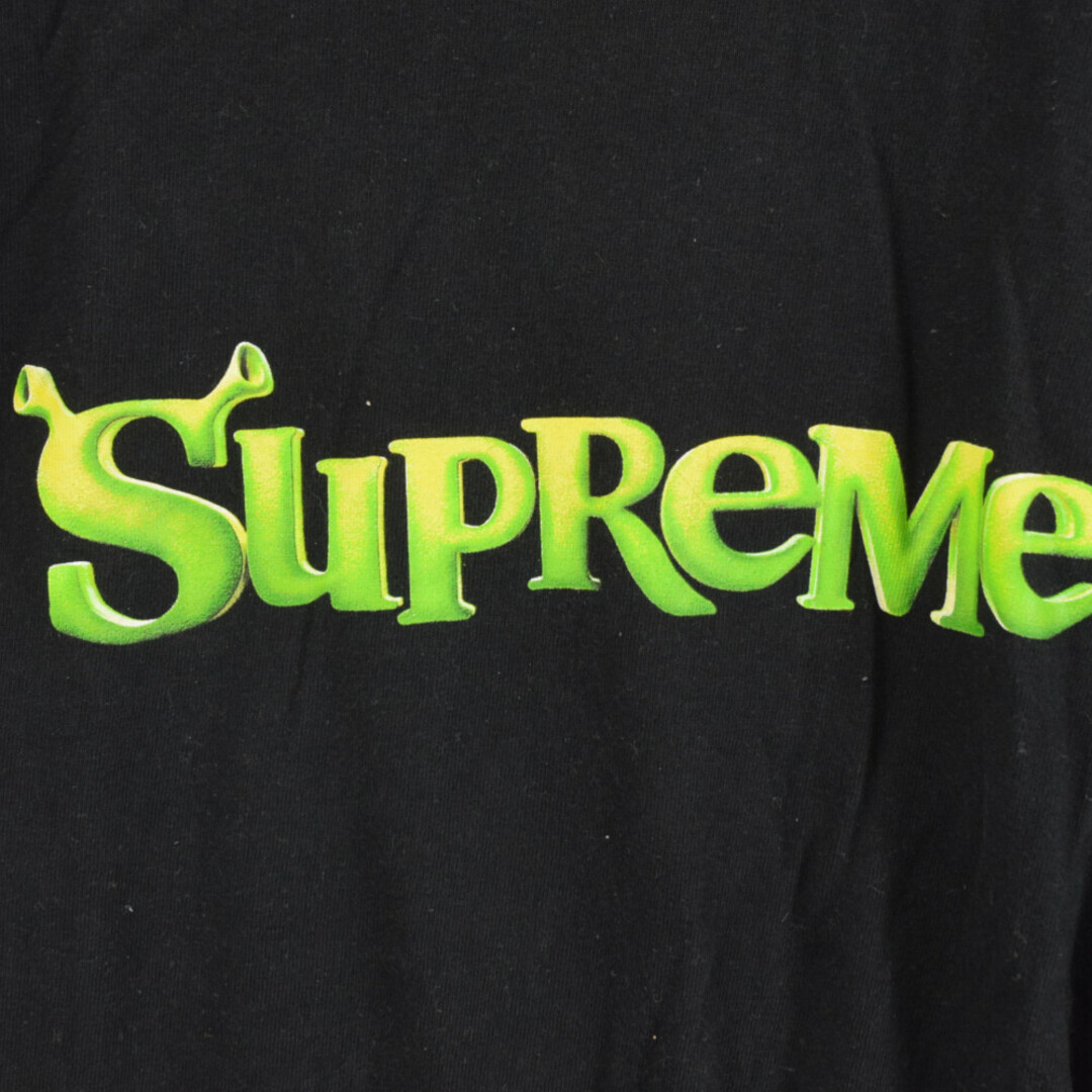 SUPREME シュプリーム 21AW Shrek Tee シュレックロゴTシャツ 半袖Tシャツ カットソー ブラック