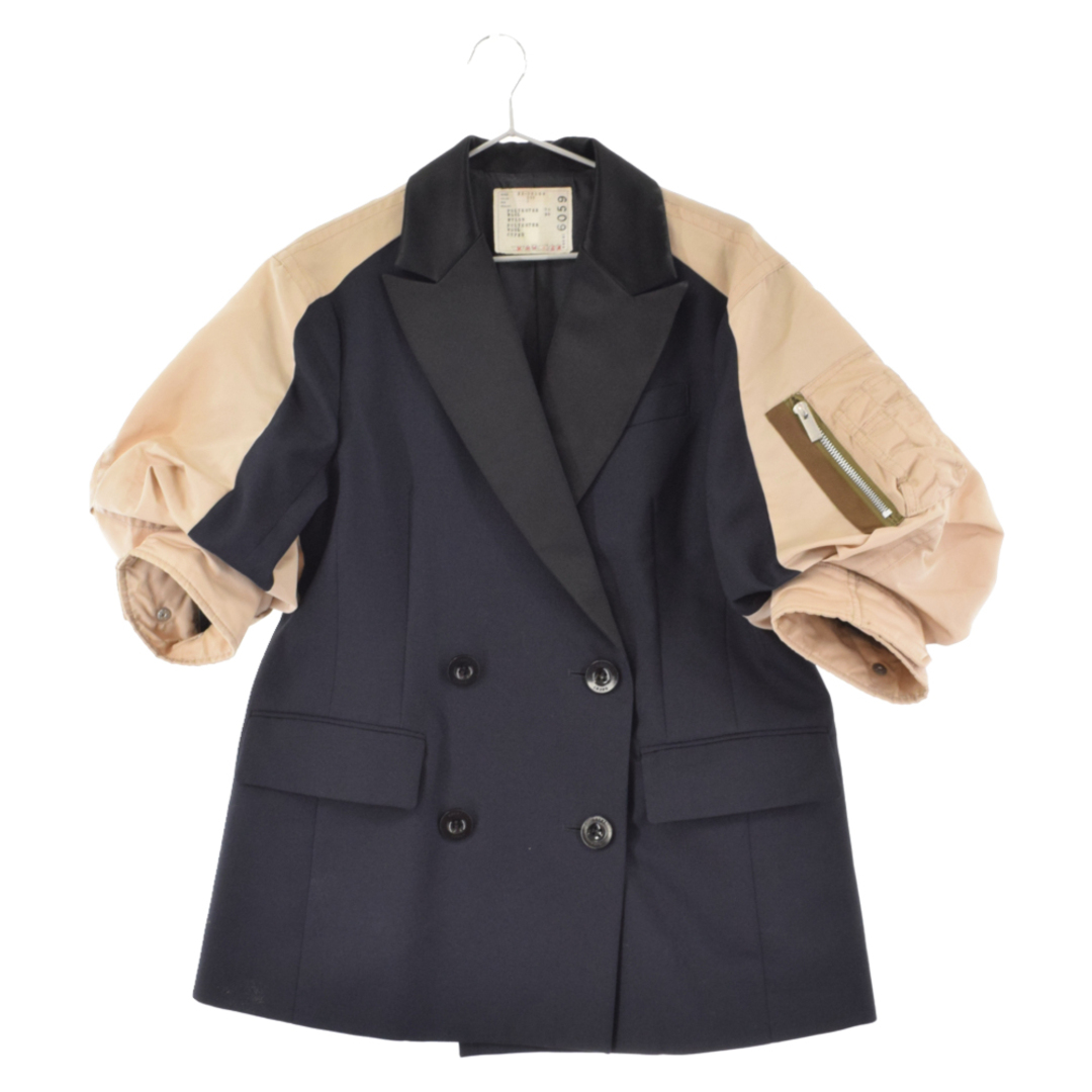 Sacai サカイ 22SS Nylon Twill Mix Jacket ナイロンツイル Sacai サカイ 22SS Nylon Twill Mix Jacket ナイロンツイル