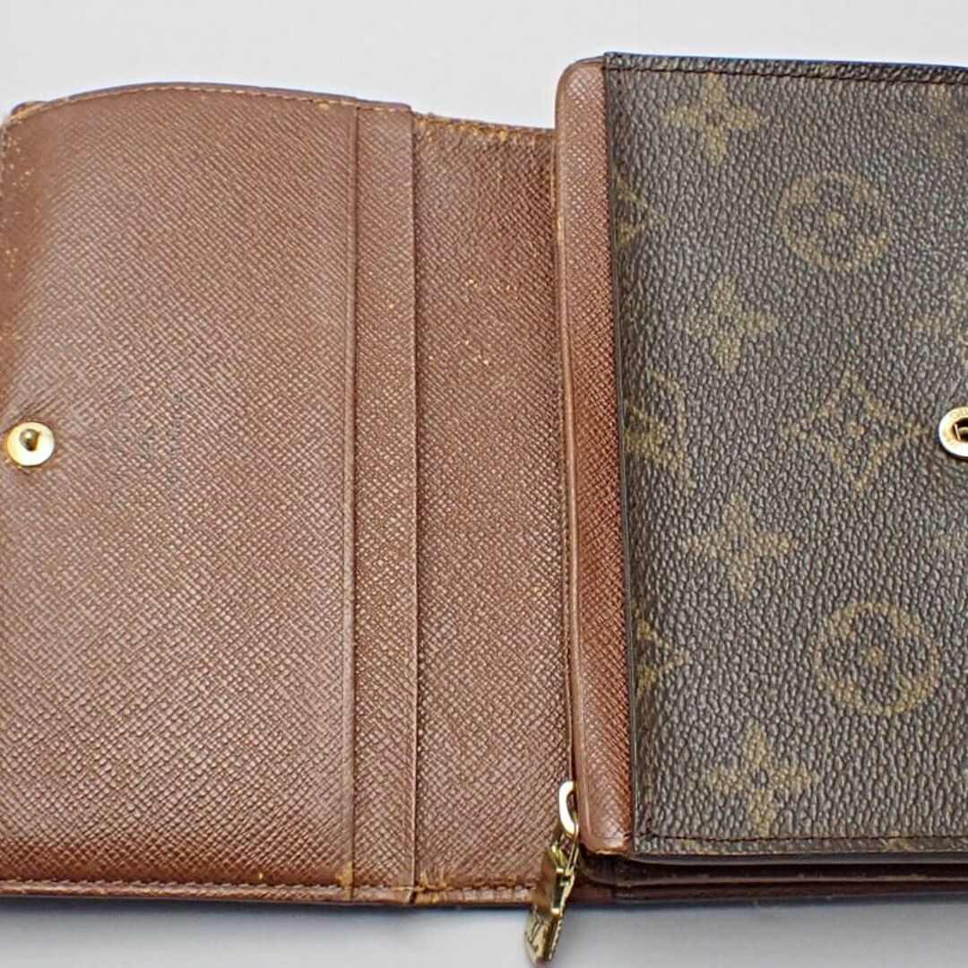 LOUIS VUITTON(ルイヴィトン)のLOUIS VUITTON ルイ ヴィトン モノグラム 二つ折り財布 M61730 ポルトモネ ビエ・トレゾール RA1011 中古C+ 【送料無料】 A-8262 レディースのファッション小物(財布)の商品写真