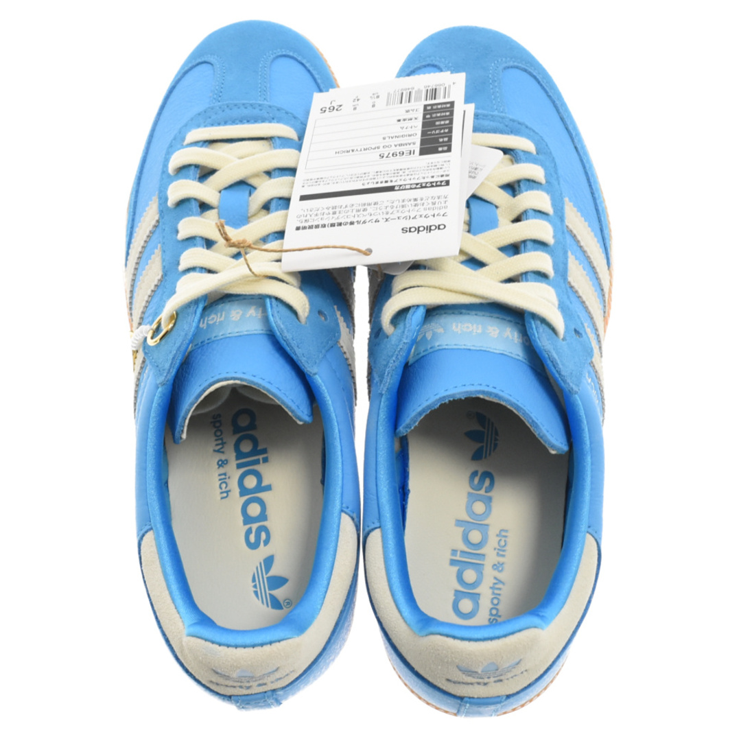 adidas アディダス ×Sporty & Rich Samba OG Blue Rush スポーティー アンド リッチ サンバ ローカットスニーカー ブルー IE6975 US8.5/26.5cm