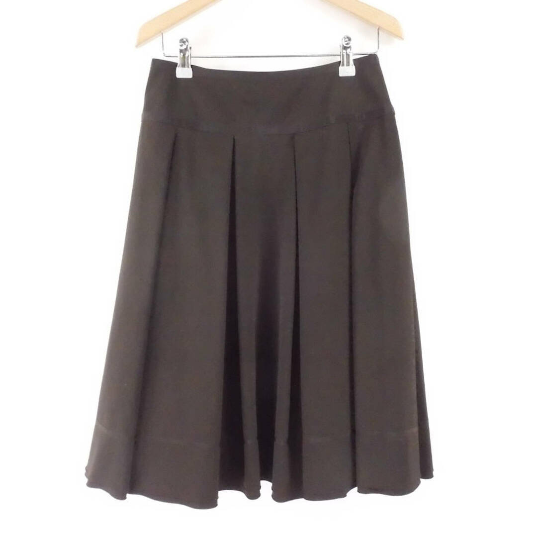 FOXEY - FOXEY NEW YORK フォクシー 19649 スカート 40(M ... 美品 FOXEY NEW YORK タック ミディ丈 フレアスカート