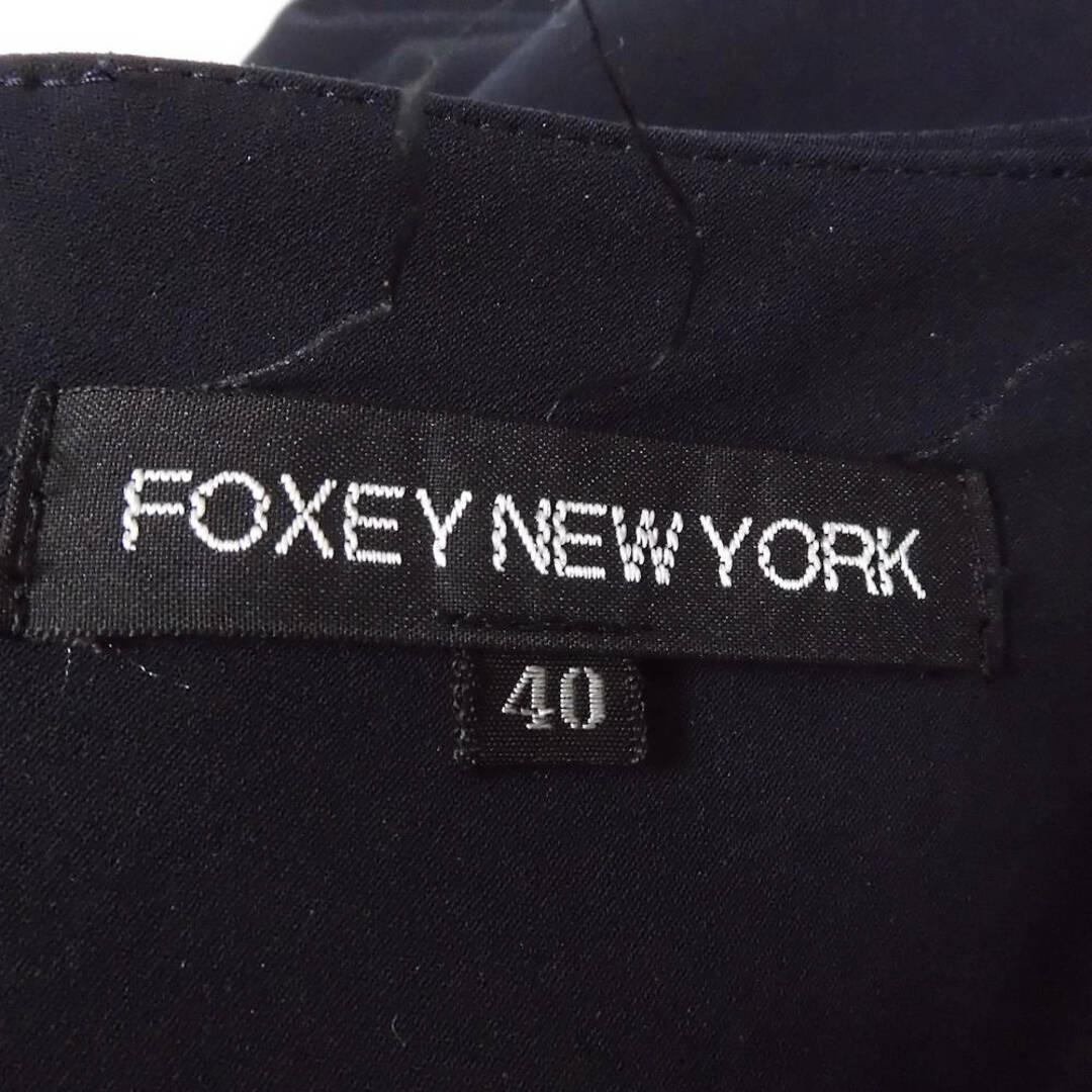 FOXEY(フォクシー)の美品 FOXEY NEW YORK フォクシー 23796 スカート 40(M) ポリエステル 他 フレア ミディ丈 レディース AM4852TB  レディースのスカート(ミニスカート)の商品写真