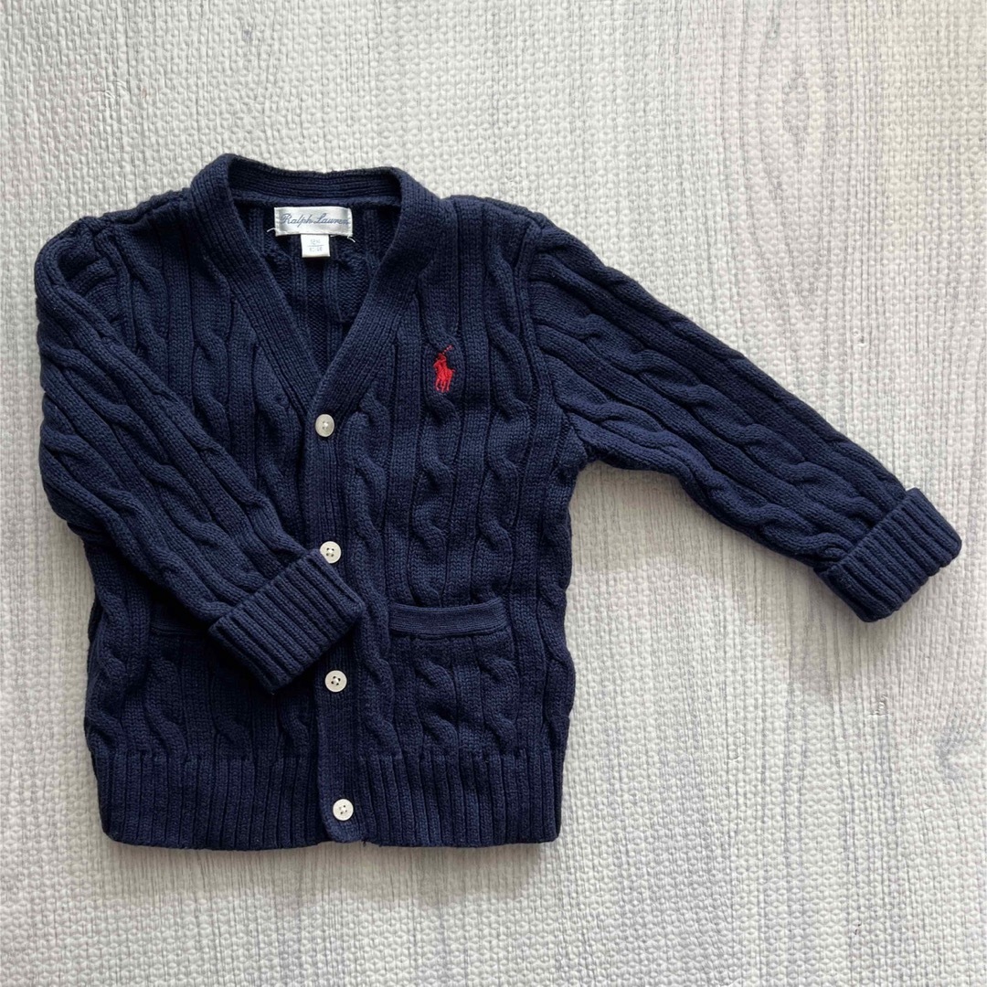 Ralph Lauren ラルフローレン　カーディガン　12m 80cm | フリマアプリ ラクマ