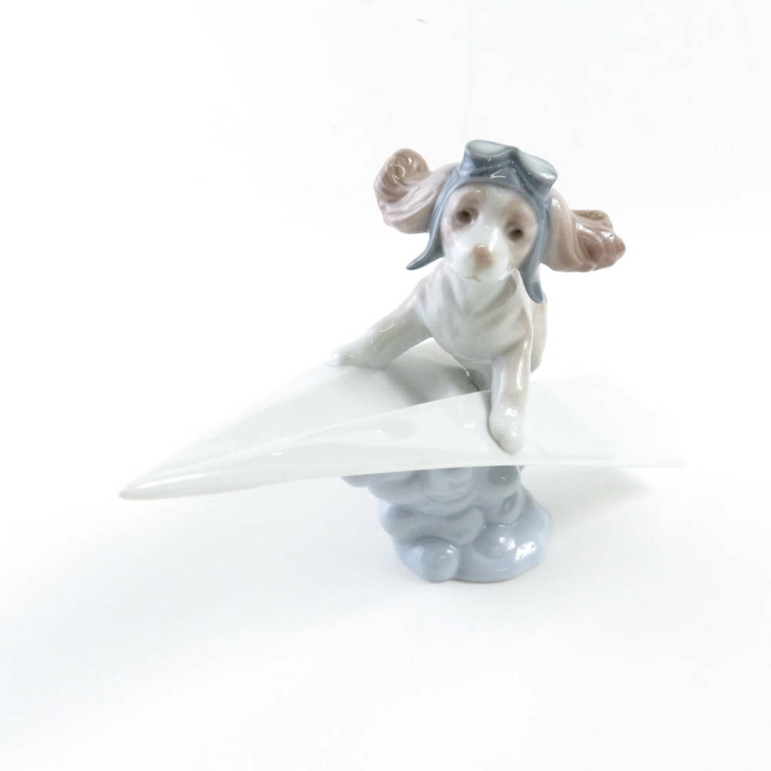 美品 LLADRO リヤドロ 6665 可愛いパイロット フィギュリン 1点 陶器
