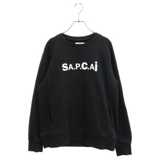 sacai - Sacai サカイ 21SS×A.P.C. LOGO PRINT SWEAT CREW ...