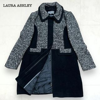 大きいサイズ！新品LAURA ASHLEY ツィード刺繍デザインジャケット