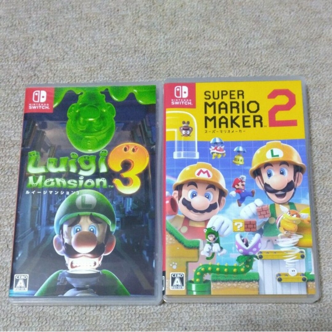Nintendo Switch - スーパーマリオメーカー2＆ルイージマンション3
