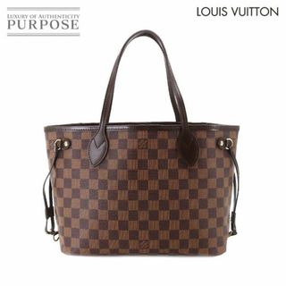 ルイヴィトン(LOUIS VUITTON)のルイ ヴィトン LOUIS VUITTON ダミエ ネヴァーフル PM トート バッグ エベヌ スリーズ N51109 ブラウン VLP 90211009(トートバッグ)