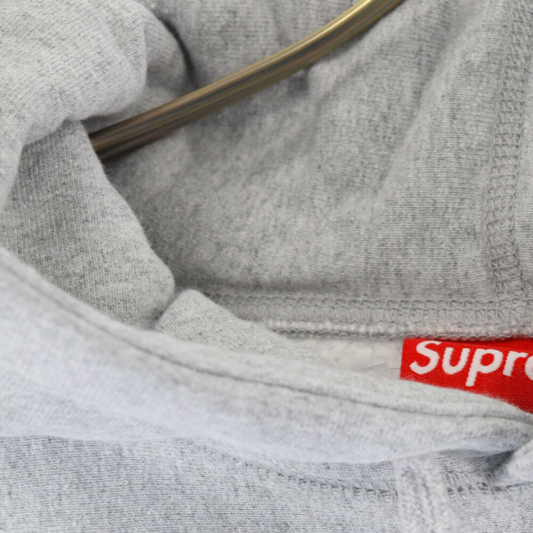 SUPREME シュプリーム 21AW Arabic Logo Hooded Sweatshirt アラビアロゴ刺繍プルオーバーパーカー グレー