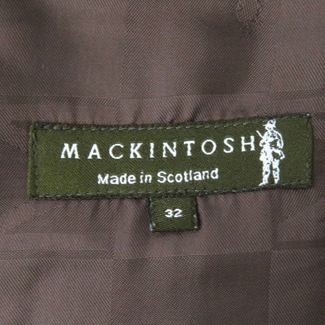Macintosh マッキントッシュ ナイロン コート サイズ32 ブラウン