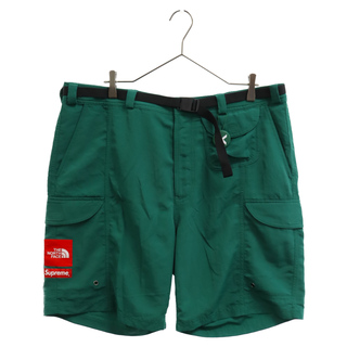 シュプリーム(Supreme)のSUPREME シュプリーム 22SS×THE NORTH FACE Trekking Packable Belted Short ザノースフェイス トレッキング パッカブル ベルテッド ショート パンツ グリーン NB02207I(ショートパンツ)