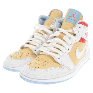 NIKE - NIKE ナイキ WMNS AIR JORDAN 1 MID SE Sesame エアジョーダン1 ... NIKE ナイキ WMNS AIR JORDAN 1 MID SE Sesame エアジョーダン1 ミッドSE セサミ ミッドカットスニーカー ブラウン US7.5/24.5cm CZ0774-200