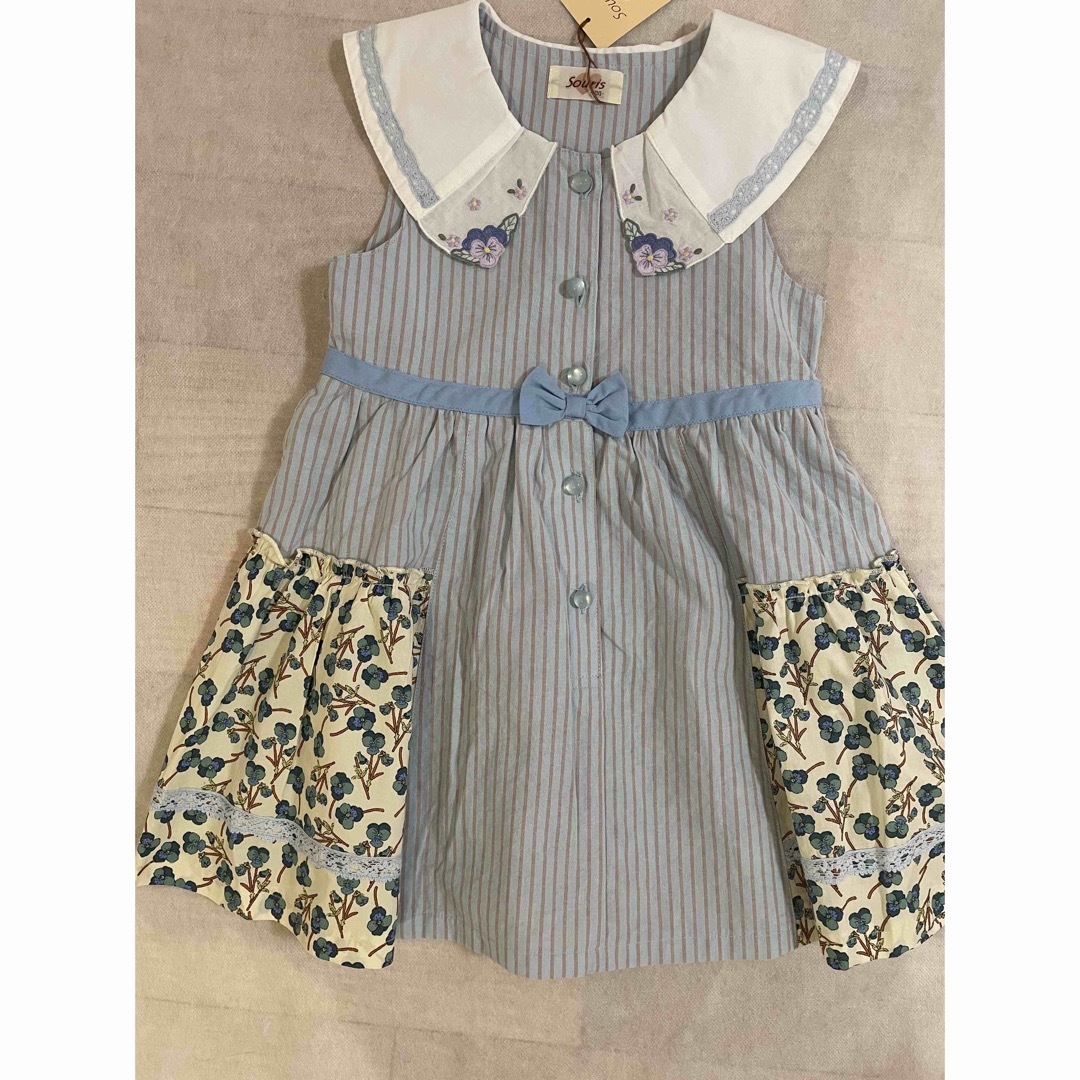 Souris(スーリー)のスーリー　ヴィオラ　ジャンパースカート キッズ/ベビー/マタニティのキッズ服女の子用(90cm~)(ワンピース)の商品写真