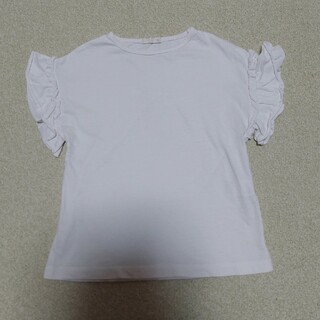 ジーユー(GU)のGU　白　Tシャツ　サイズ110(Tシャツ/カットソー)