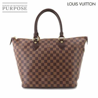 ルイヴィトン(LOUIS VUITTON)の新品同様 ルイ ヴィトン LOUIS VUITTON ダミエ サレヤ MM トート バッグ エベヌ N51188 ブラウン ゴールド 金具 VLP 90211062(トートバッグ)