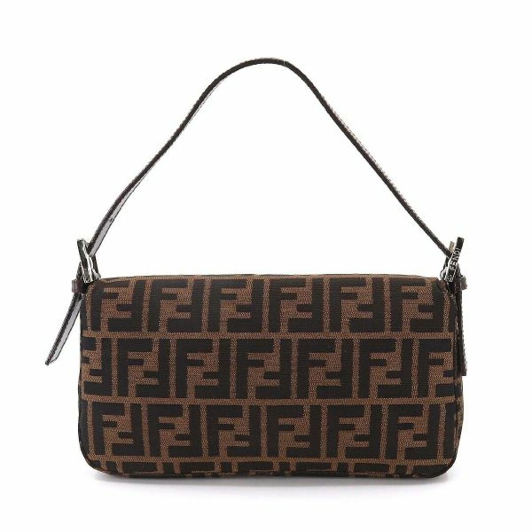 フェンディ FENDI マンマバケット 33492 26424 008 ズッカ FF柄  カバン セミショルダーバッグ ハンドバッグ キャンバス/レザー ブラウン ブラウン