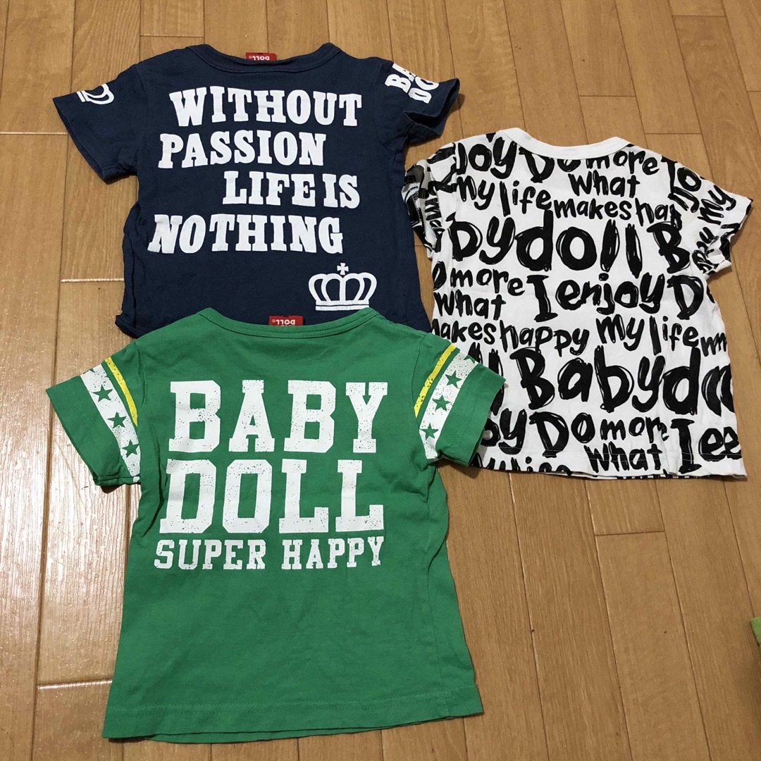 100cm 半袖Tシャツ2枚セット ヘビードール - トップス(Tシャツ