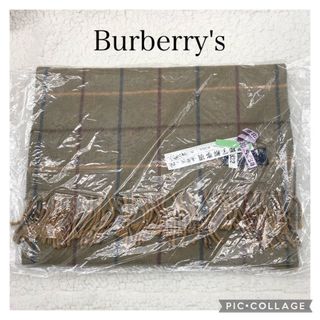 バーバリー(BURBERRY)のBurberry'sバーバリーズ　ハウスチェック　カシミヤマフラークリーニング済(マフラー)