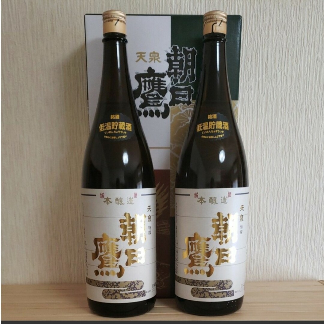 天泉 朝日鷹 低温貯蔵酒 高木酒造 1,800ml 希少  化粧箱付き