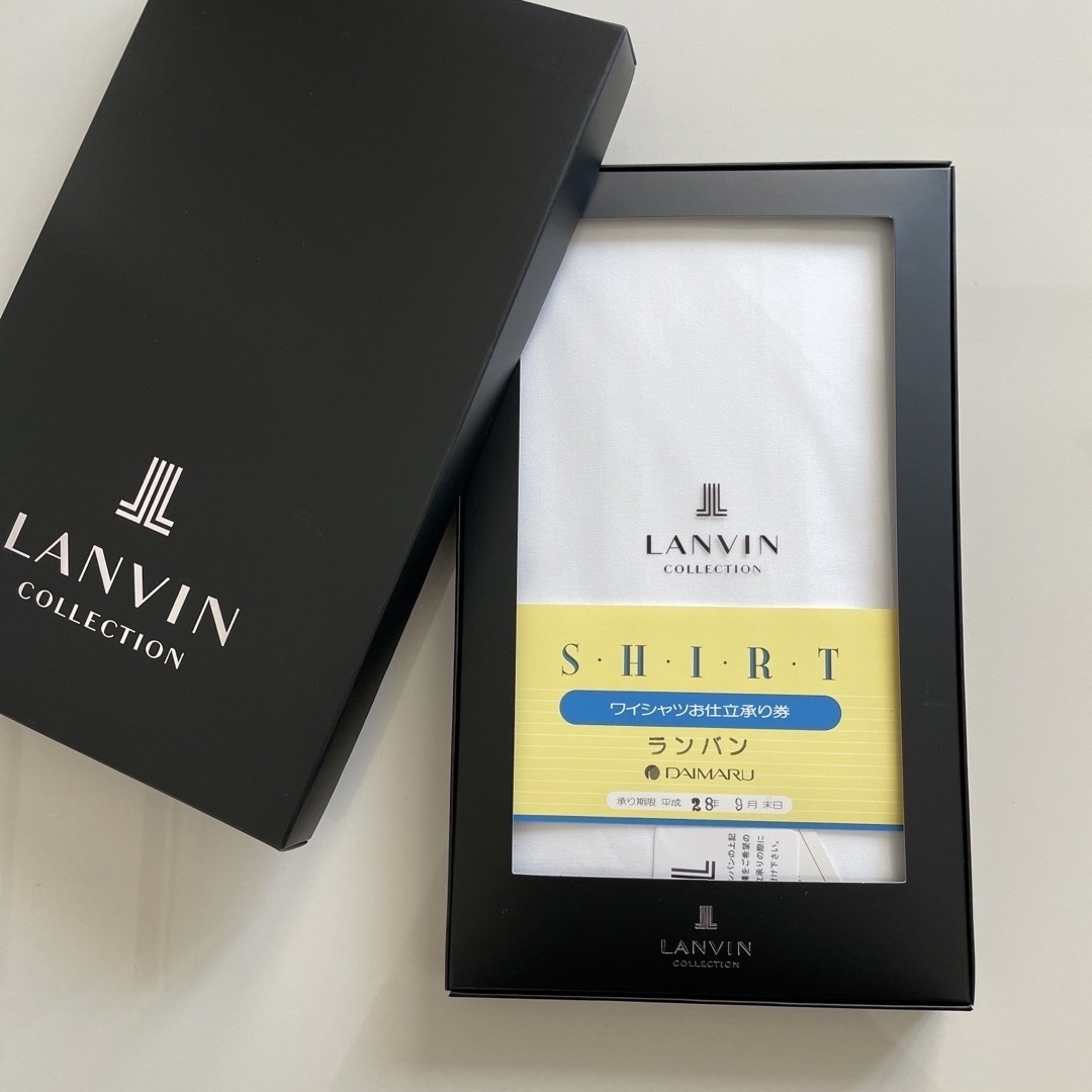 LANVIN ワイシャツ生地 お仕立て券 | フリマアプリ ラクマ
