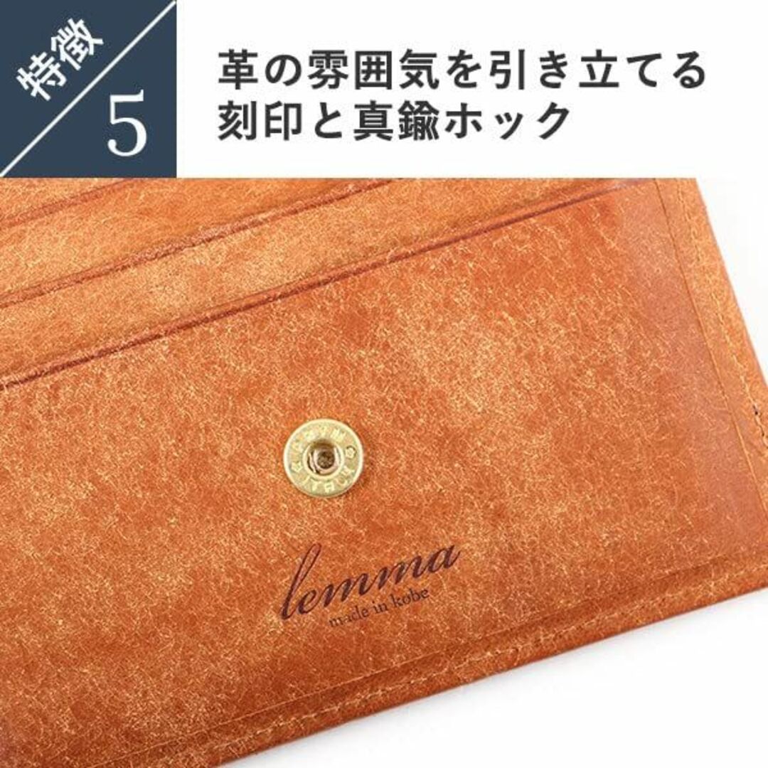 【色: ペトローリオ】レンマ 財布 二つ折り財布 メンズ レディース さいふ M