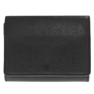 ルイヴィトン(LOUIS VUITTON)のLOUIS VUITTON ルイヴィトン アンヴェロップ・カルト ドゥヴィジット NM カードケース 名刺入れ M64595 ブラック(名刺入れ/定期入れ)