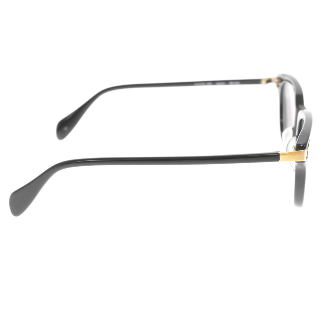 OLIVER PEOPLES オリバーピープルズ Jestin ウェリントン型メガネフレーム ブラック/ゴールド 眼鏡 3