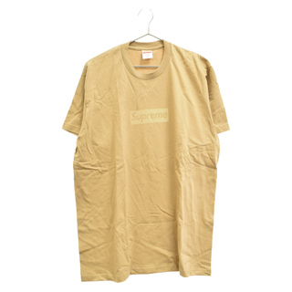 シュプリーム(Supreme)のSUPREME シュプリーム 23SS Tonal Box Logo Tee トーナルボックスロゴ 半袖Tシャツ ベージュ(Tシャツ/カットソー(半袖/袖なし))