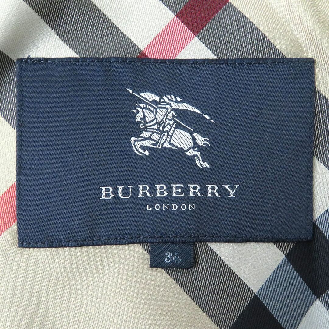 BURBERRY - 極美品△正規品 バーバリーロンドン 裏地メッシュ・一部