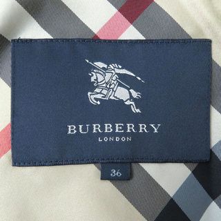 BURBERRY - 極美品△正規品 バーバリーロンドン 裏地メッシュ・一部 ...