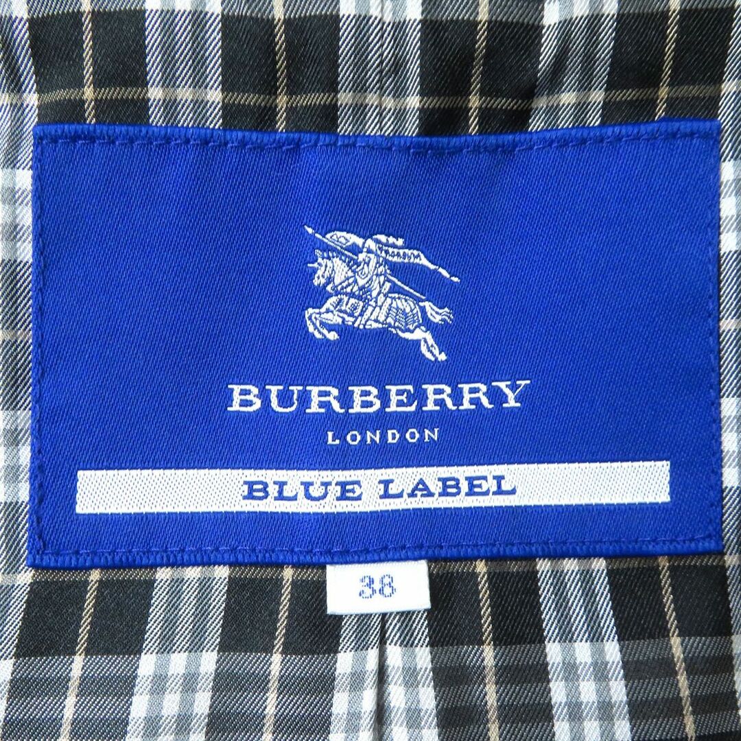 BURBERRY - 良品△正規品 バーバリーブルーレーベル 裏地チェック柄