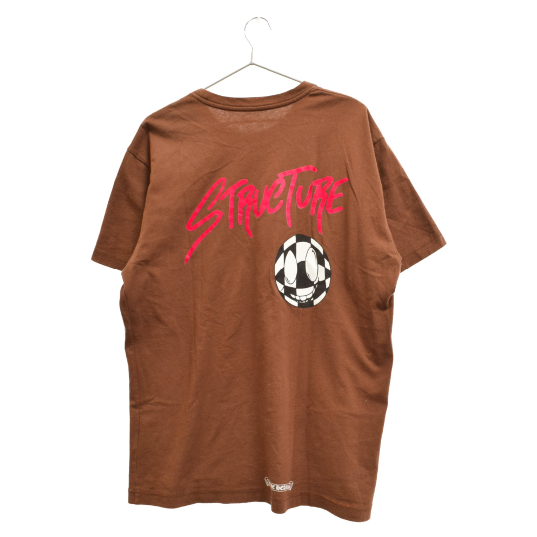 CHROME HEARTS クロムハーツ 19AW PPO STRUCTURE T-SHRT MATTY BOY バックプリント 半袖Tシャツ  ブラウン | フリマアプリ ラクマ