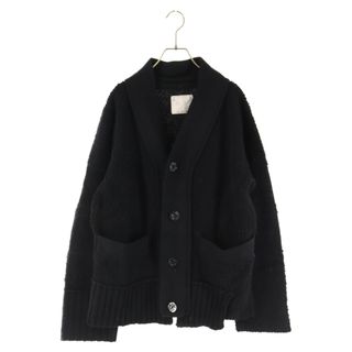 サカイ(sacai)のSacai サカイ 20AW Wool Knit Cardigan ウール ニットカーディガン ブラック 20-02402M(カーディガン)