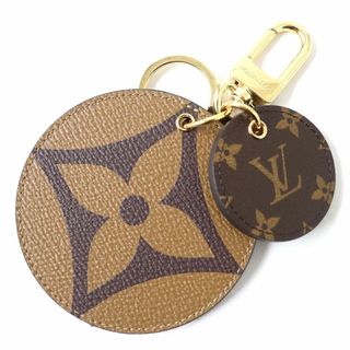 ルイヴィトン LOUIS VUITTON ポルトクレスクワーラル M00345 モノグラム バッグチャーム リス アニマル キーホルダー レザー ブラウン