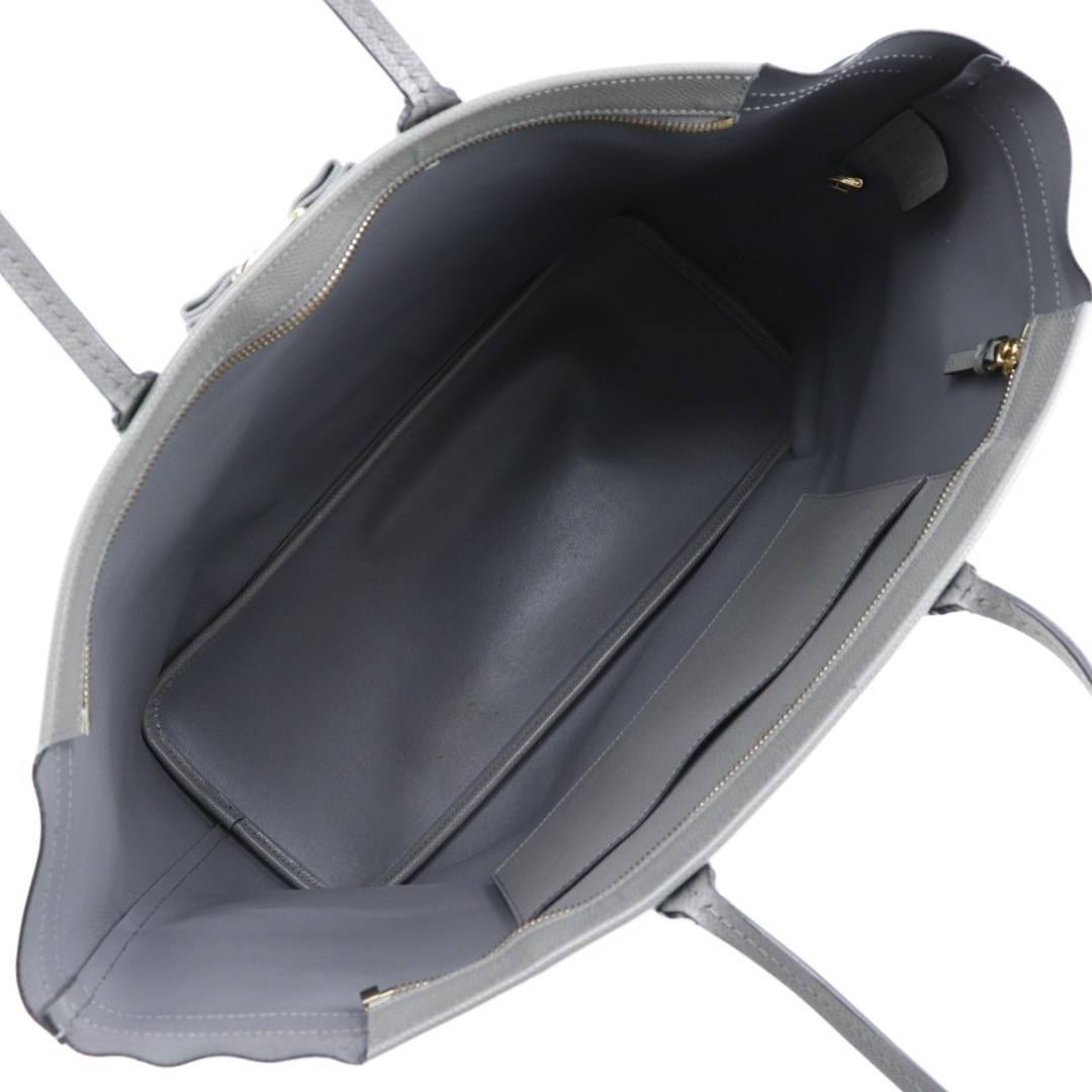 【Salvatore Ferragamo】サルヴァトーレフェラガモ ヴァラリボン カーフ グレー レディース トートバッグ 5