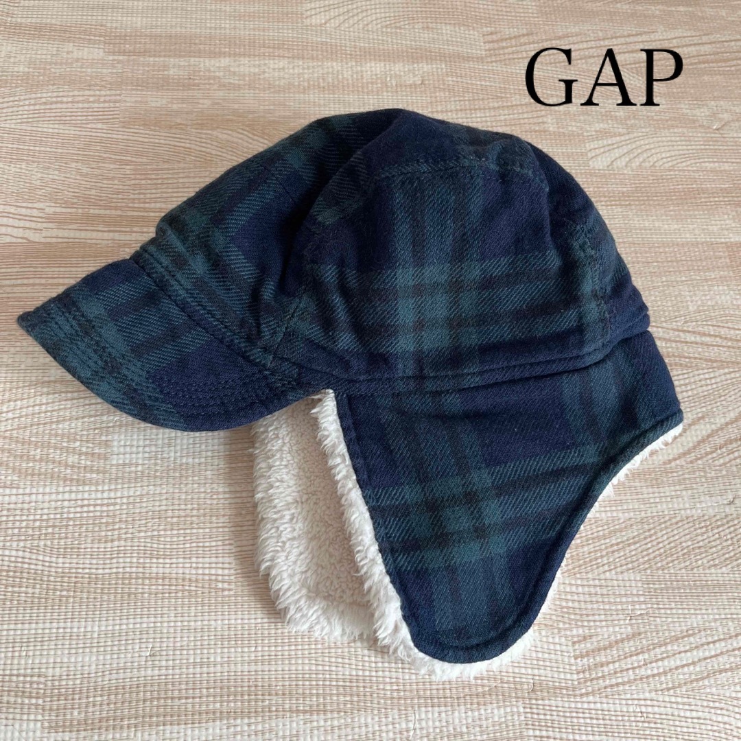 GAP(ギャップ)の《GAP》フライトキャップ　46センチ キッズ/ベビー/マタニティのこども用ファッション小物(帽子)の商品写真