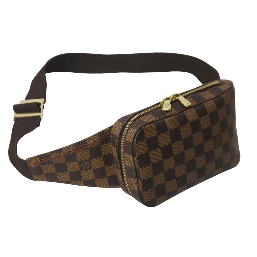 LOUIS VUITTON(ルイヴィトン)のLOUIS VUITTON ルイヴィトン ダミエ ウエストバッグ ボディバッグ ジェロニモス N51994 ブラウン ゴールド 美品 中古 56108 レディースのバッグ(ボディバッグ/ウエストポーチ)の商品写真