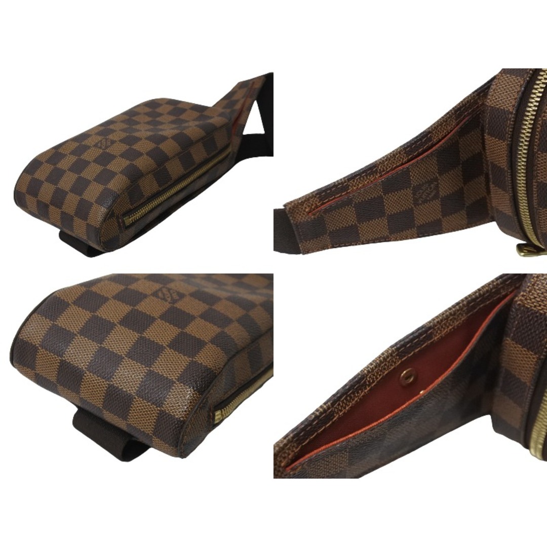 LOUIS VUITTON(ルイヴィトン)のLOUIS VUITTON ルイヴィトン ダミエ ウエストバッグ ボディバッグ ジェロニモス N51994 ブラウン ゴールド 美品 中古 56108 レディースのバッグ(ボディバッグ/ウエストポーチ)の商品写真