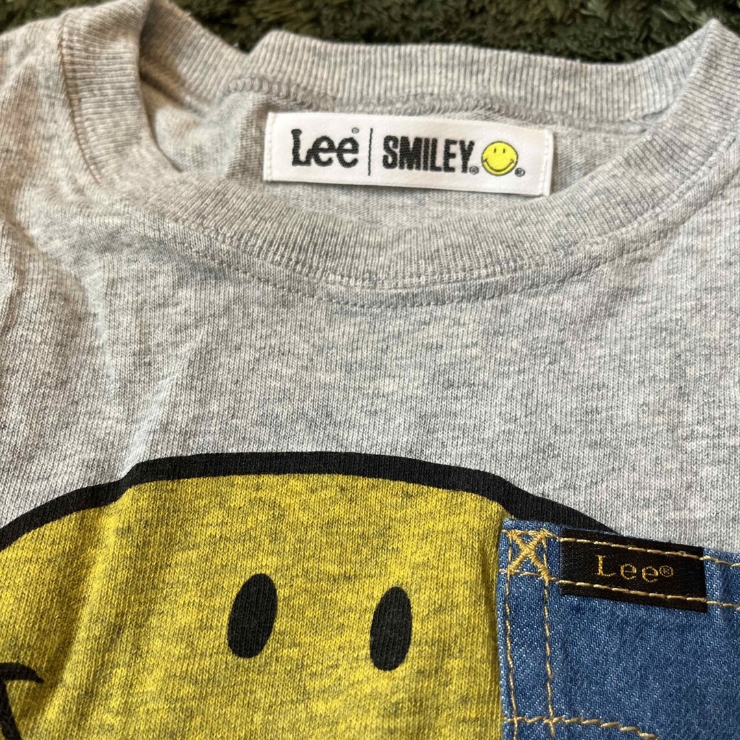 Lee(リー)のLee グレー tシャツ　110cm キッズ/ベビー/マタニティのキッズ服男の子用(90cm~)(Tシャツ/カットソー)の商品写真