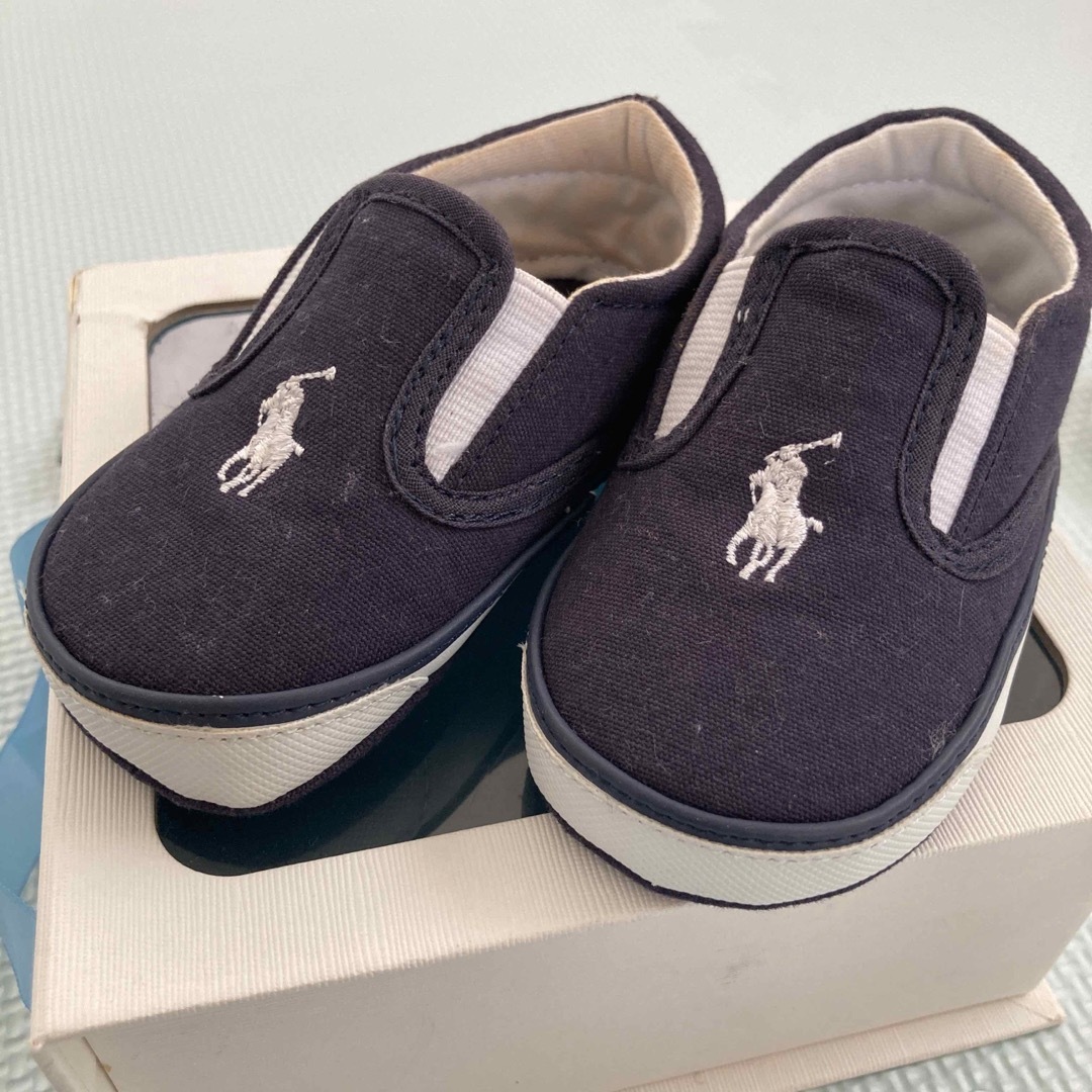 POLO RALPH LAUREN(ポロラルフローレン)の Ralph Lauren ベビーシューズ　13センチ キッズ/ベビー/マタニティのベビー靴/シューズ(~14cm)(スニーカー)の商品写真