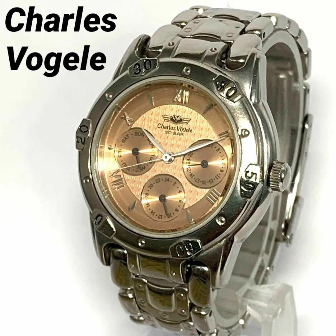 709 Charles Vogele レディース 腕時計 クオーツ式 電池交換済