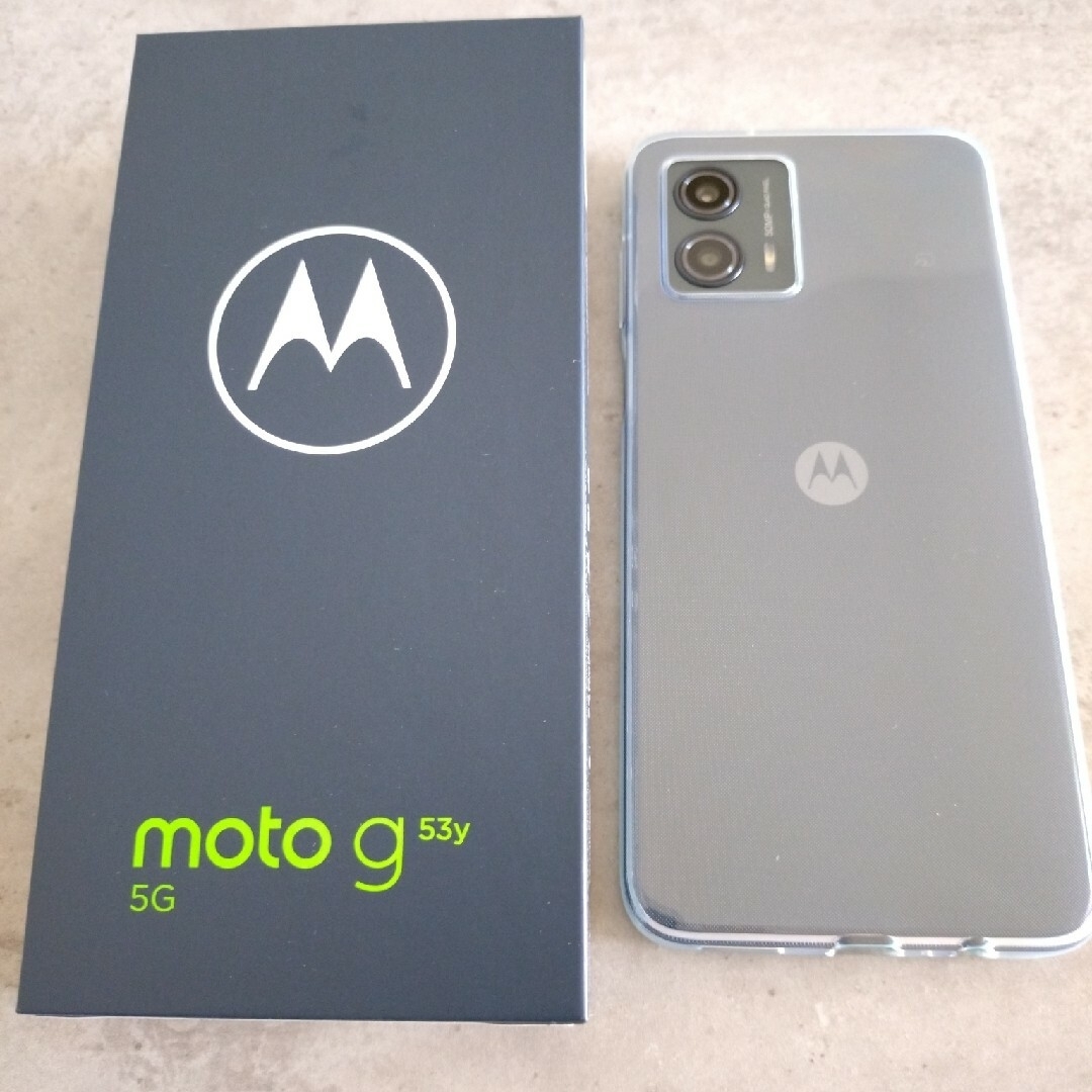 MOTOROLA moto g53y 5G A301MO インクブラック-