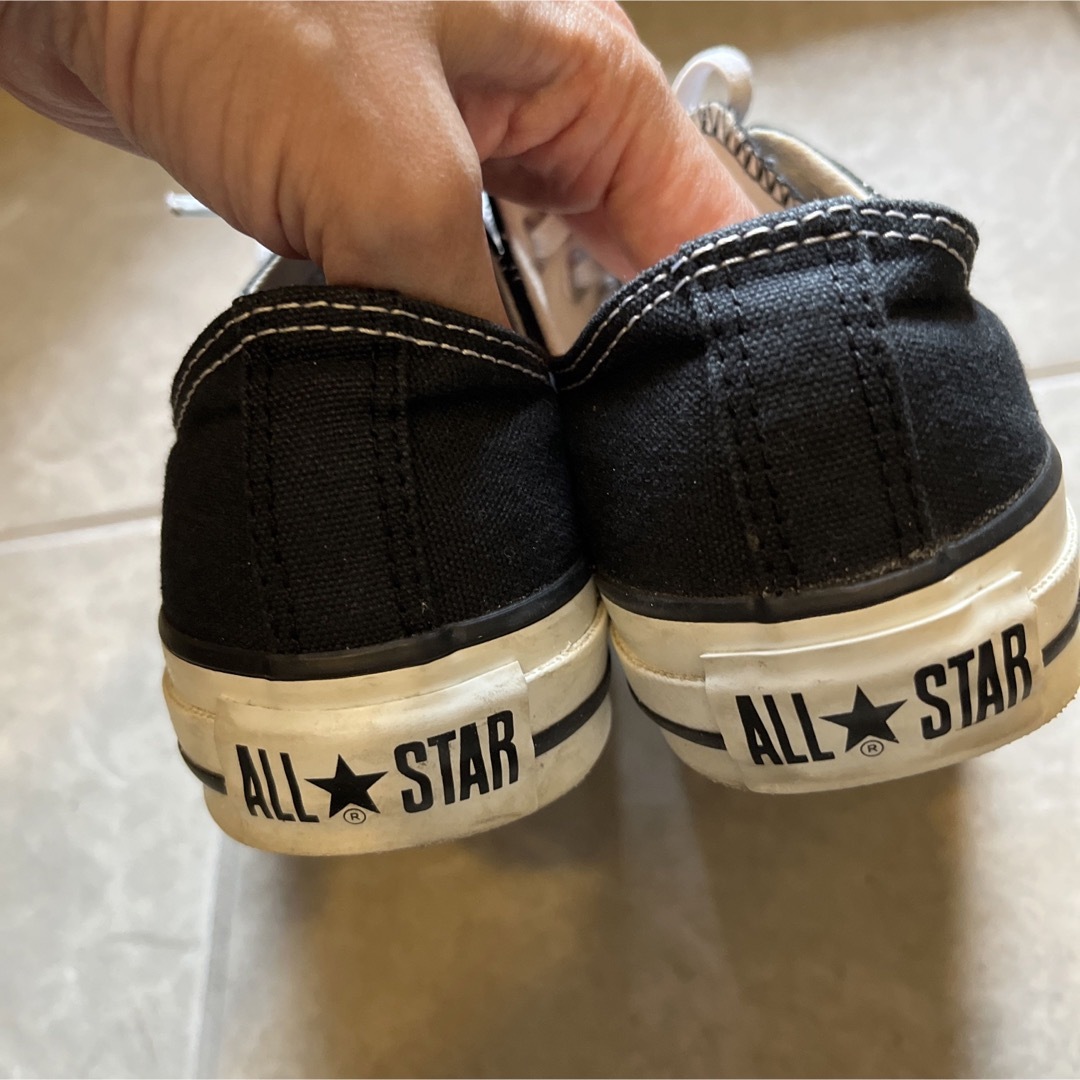 ALL STAR（CONVERSE）(オールスター)のコンバース　オールスター　黒　23.5 レディースの靴/シューズ(スニーカー)の商品写真