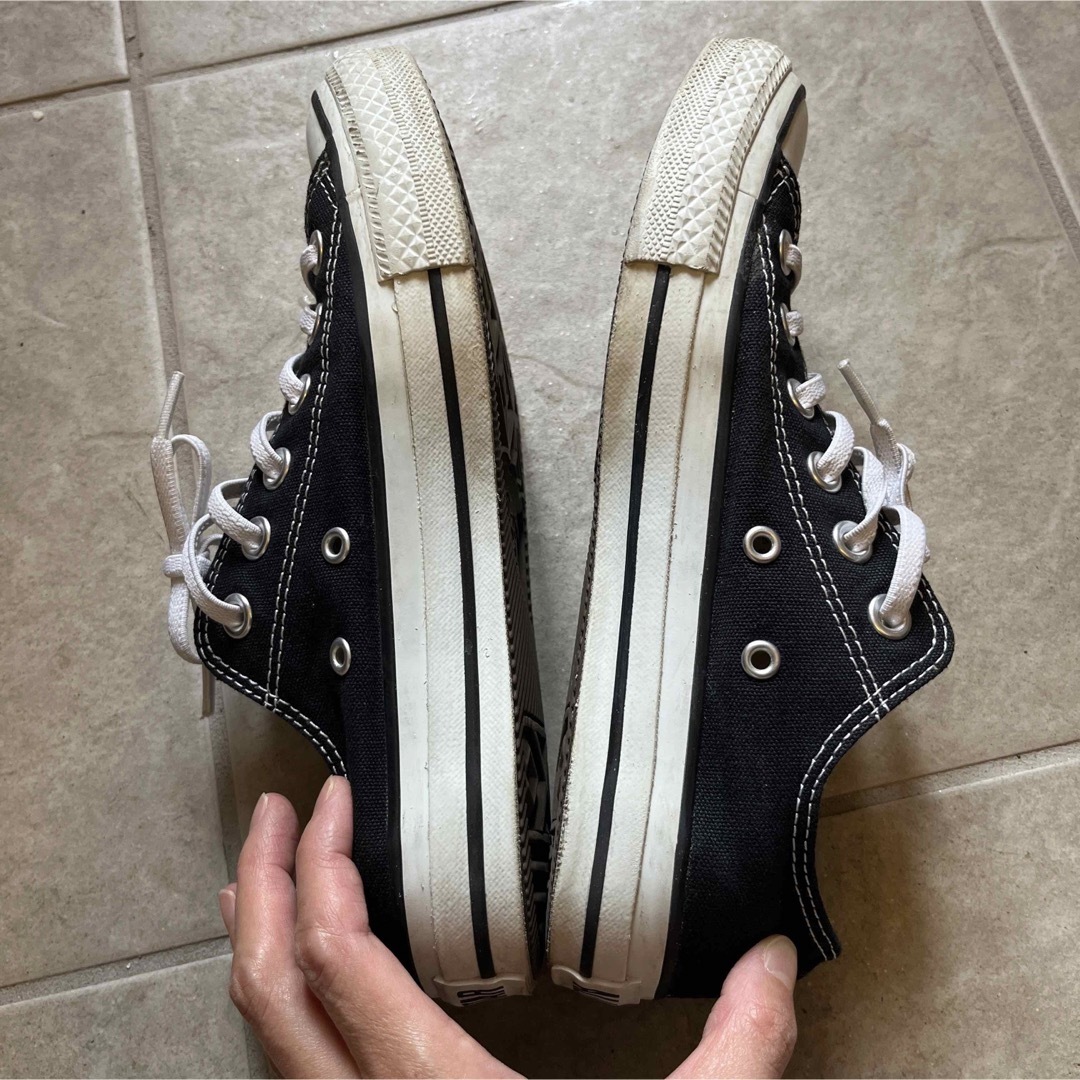 ALL STAR（CONVERSE）(オールスター)のコンバース　オールスター　黒　23.5 レディースの靴/シューズ(スニーカー)の商品写真