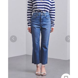 ユナイテッドアローズ(UNITED ARROWS)のユナイテッドアローズ　UWSC クロップド フレアデニムパンツ(デニム/ジーンズ)