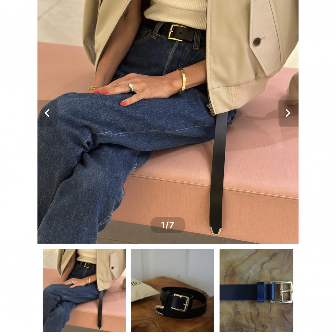 ⭐︎ caito⭐︎Horseshoe long LTR BELT ⭐︎ caito⭐︎Horseshoe long LTR BELT
