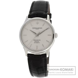 ヴァシュロンコンスタンタン(VACHERON CONSTANTIN)のVACHERON CONSTANTIN 47021/000G-8653 クロノメーター ロワイヤル メーカーコンプリート 腕時計 K18WG 革 メンズ(腕時計(アナログ))