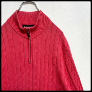 極美品 BROOKS BROTHERS ダックインターシ パフスリーブセーター-