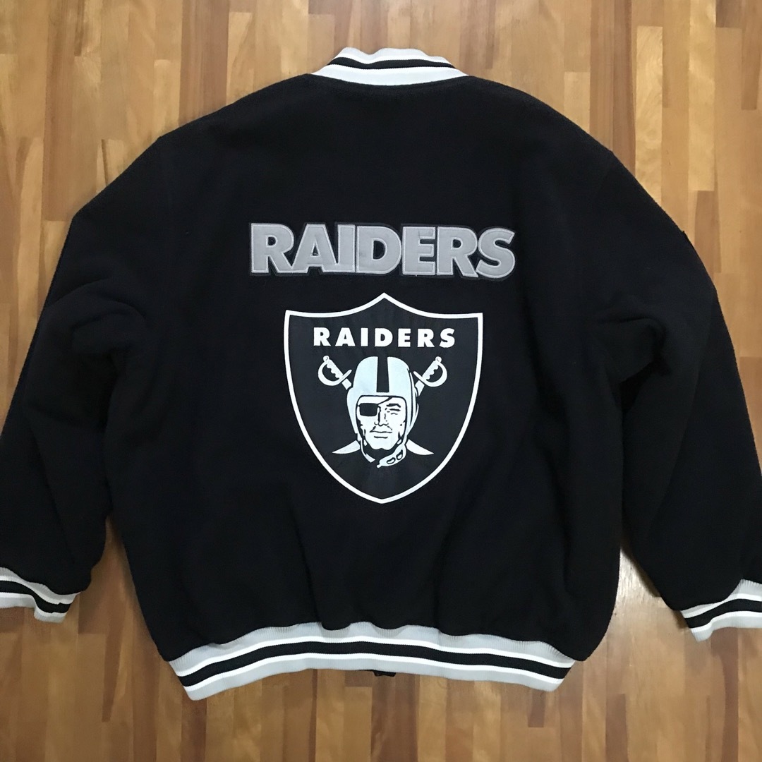 レイダースraiderジャケット NFL laインポート ローライダー 西海岸の