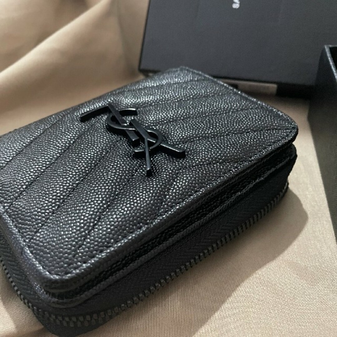 saint laurent サンローラン ミニウォレット 二つ折財布 6